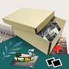 image:imageGolden State Art Archival Photos Storage Boxes 5x7x12 Tan  AcidFree Box Holds Up to 1100 of 5x7 Pictures 4x6 Photo Container for Storing Artwork Pictures Prints Negatives FilmsTan
