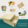 image:imageGolden State Art Archival Photos Storage Boxes 5x7x12 Tan  AcidFree Box Holds Up to 1100 of 5x7 Pictures 4x6 Photo Container for Storing Artwork Pictures Prints Negatives FilmsTan