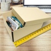 image:imageGolden State Art Archival Photos Storage Boxes 5x7x12 Tan  AcidFree Box Holds Up to 1100 of 5x7 Pictures 4x6 Photo Container for Storing Artwork Pictures Prints Negatives FilmsTan