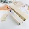 image:imageGolden State Art Archival Slide Storage Box Tan 155x115x3  AcidFree Metal Edge Organizer With 6 Inner File Cases Holds Up to 840 Films For Storing Photos and Negatives25 x 2125 x 11