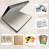 image:imageGolden State Art Clamshell Archival Folio Storage Box 11x17 Gray  AcidFree Photo Box with Metal Edge Corner Preserve And Store Paper Documents Cards Prints Arts and Crafts DIY Projects11x14 Pack of 2