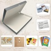 image:imageGolden State Art Clamshell Archival Folio Storage Box 11x17 Gray  AcidFree Photo Box with Metal Edge Corner Preserve And Store Paper Documents Cards Prints Arts and Crafts DIY Projects13x19 Pack of 2