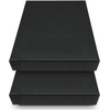 image:imageGolden State Art Clamshell Archival Folio Storage Box 9x12 Inch Black  AcidFree Photo Box with Metal Edge Corner Preserve And Store Paper Documents Cards Prints Arts and Crafts DIY ProjectsBlack