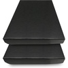 image:imageGolden State Art Clamshell Archival Folio Storage Box 9x12 Inch Black  AcidFree Photo Box with Metal Edge Corner Preserve And Store Paper Documents Cards Prints Arts and Crafts DIY ProjectsBlack