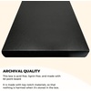 image:imageGolden State Art Clamshell Archival Folio Storage Box 9x12 Inch Black  AcidFree Photo Box with Metal Edge Corner Preserve And Store Paper Documents Cards Prints Arts and Crafts DIY ProjectsBlack