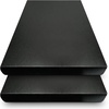image:imageGolden State Art Clamshell Archival Folio Storage Box 9x12 Inch Black  AcidFree Photo Box with Metal Edge Corner Preserve And Store Paper Documents Cards Prints Arts and Crafts DIY ProjectsBlack