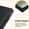 image:imageGolden State Art Clamshell Archival Folio Storage Box 9x12 Inch Black  AcidFree Photo Box with Metal Edge Corner Preserve And Store Paper Documents Cards Prints Arts and Crafts DIY ProjectsBlack