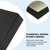image:imageGolden State Art Clamshell Archival Folio Storage Box 9x12 Inch Black  AcidFree Photo Box with Metal Edge Corner Preserve And Store Paper Documents Cards Prints Arts and Crafts DIY ProjectsBlack