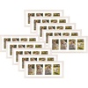 image:imageGolden State Art Collage Frame 8x20 for 4 4x6 Photos Wood Distressed Brown  Clear Real Glass amp 4 Openings White Mat Horizontal amp Vertical Display Multi Picture For Wall Mount Home Decor Holiday GiftDistressed White