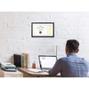 image:imageGolden State Art Diploma Frame with Tassel Holder and Photo Black Wood  Real Glass Black Gold Mat Fit 85x11 Certificate and 4x6 Picture College Degree Graduation Keepsake for Home Office DecorWhite Over Gold Mat