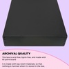 image:imageGolden State Art Drop Front Archival Storage Box 875x1075x3Black  AcidFree 8x10 Museum Photo Storage Box with Metal Edge Preserve Documents Prints Poster Photographs Arts And Crafts9x12