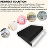 image:imageGolden State Art Drop Front Archival Storage Box 875x1075x3Black  AcidFree 8x10 Museum Photo Storage Box with Metal Edge Preserve Documents Prints Poster Photographs Arts And Crafts13x19