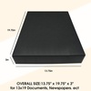 image:imageGolden State Art Drop Front Archival Storage Box 875x1075x3Black  AcidFree 8x10 Museum Photo Storage Box with Metal Edge Preserve Documents Prints Poster Photographs Arts And Crafts13x19