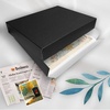 image:imageGolden State Art Drop Front Archival Storage Box 875x1075x3Black  AcidFree 8x10 Museum Photo Storage Box with Metal Edge Preserve Documents Prints Poster Photographs Arts And Crafts13x19
