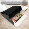 image:imageGolden State Art Drop Front Archival Storage Box 875x1075x3Black  AcidFree 8x10 Museum Photo Storage Box with Metal Edge Preserve Documents Prints Poster Photographs Arts And Crafts13x19