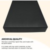 image:imageGolden State Art Drop Front Archival Storage Box 875x1075x3Black  AcidFree 8x10 Museum Photo Storage Box with Metal Edge Preserve Documents Prints Poster Photographs Arts And Crafts13x19
