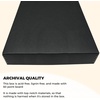 image:imageGolden State Art Drop Front Archival Storage Box 875x1075x3Black  AcidFree 8x10 Museum Photo Storage Box with Metal Edge Preserve Documents Prints Poster Photographs Arts And Crafts14x18