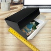 image:imageGolden State Art Drop Front Archival Storage Box 875x1075x3Black  AcidFree 8x10 Museum Photo Storage Box with Metal Edge Preserve Documents Prints Poster Photographs Arts And Crafts9x12