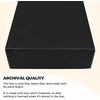 image:imageGolden State Art Drop Front Archival Storage Box 875x1075x3Black  AcidFree 8x10 Museum Photo Storage Box with Metal Edge Preserve Documents Prints Poster Photographs Arts And Crafts8x10