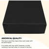 image:imageGolden State Art Drop Front Archival Storage Box 875x1075x3Black  AcidFree 8x10 Museum Photo Storage Box with Metal Edge Preserve Documents Prints Poster Photographs Arts And Crafts85x11