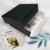 image:imageGolden State Art Drop Front Archival Storage Box 875x1075x3Black  AcidFree 8x10 Museum Photo Storage Box with Metal Edge Preserve Documents Prints Poster Photographs Arts And Crafts8x10