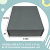 image:imageGolden State Art Drop Front Archival Storage Box Gray 1175x1525x3 Inch  AcidFree Museum Box with Metal Edge Corner for Storing Artwork Photos Documents Prints Arts And CraftsGray