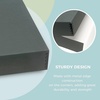 image:imageGolden State Art Drop Front Archival Storage Box Gray 1175x1525x3 Inch  AcidFree Museum Box with Metal Edge Corner for Storing Artwork Photos Documents Prints Arts And CraftsGray