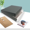image:imageGolden State Art Drop Front Archival Storage Box Gray 1175x1525x3 Inch  AcidFree Museum Box with Metal Edge Corner for Storing Artwork Photos Documents Prints Arts And CraftsGray