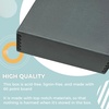 image:imageGolden State Art Drop Front Archival Storage Box Gray 1175x1525x3 Inch  AcidFree Museum Box with Metal Edge Corner for Storing Artwork Photos Documents Prints Arts And CraftsGray