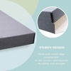 image:imageGolden State Art Drop Front Archival Storage Box Gray 1175x1525x3 Inch  AcidFree Museum Box with Metal Edge Corner for Storing Artwork Photos Documents Prints Arts And CraftsGray