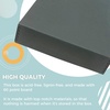 image:imageGolden State Art Drop Front Archival Storage Box Gray 1175x1525x3 Inch  AcidFree Museum Box with Metal Edge Corner for Storing Artwork Photos Documents Prints Arts And CraftsGray