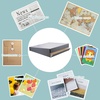 image:imageGolden State Art Drop Front Archival Storage Box Gray 1175x1525x3 Inch  AcidFree Museum Box with Metal Edge Corner for Storing Artwork Photos Documents Prints Arts And CraftsGray