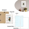 image:imageGolden State Art School Years Picture Frame PreK to 12 Wood Glass Black  13 Openings White Mat Baby First Year Kindergarten Keepsake Horizontal Vertical For Wall Display Home Decor Holiday GiftWood  White With White Mat
