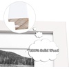 image:imageGolden State Art School Years Picture Frame PreK to 12 Wood Glass Black  13 Openings White Mat Baby First Year Kindergarten Keepsake Horizontal Vertical For Wall Display Home Decor Holiday GiftWood  White With White Mat