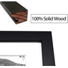 image:imageGolden State Art School Years Picture Frame PreK to 12 Wood Glass Black  13 Openings White Mat Baby First Year Kindergarten Keepsake Horizontal Vertical For Wall Display Home Decor Holiday GiftWood  Black With White Mat
