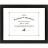 image:imageGolden State Art 11x14 Diploma Frame for 85x11 DocumentSolid WoodGlass  Fit For 11X14 Document amp Certificates Without MatDouble MatBlack With Gold Black 1 PackBlack Single White Mat