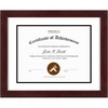 image:imageGolden State Art 11x14 Diploma Frame for 85x11 DocumentSolid WoodGlass  Fit For 11X14 Document amp Certificates Without MatDouble MatWhite With Black  Mahogany1 PackMahogany  White Over Black