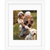 image:imageGolden State Art 11x14 White Picture FrameSolid WoodampReal GlassMat 8x10  1 Pack 11x14 Photo Frame White Mat Display for 8x10 Picture Horizontal and Vertical Wall Mounting Home Decor11x14 White  for 1 8x10