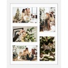 image:imageGolden State Art 11x14 White Wooden Picture Frame Displays Five 4x6 Photos  1 Pack with White MatSolid WoodTempered Glass Front Sawtooth Hangers  Wall Mounting Landscape PortraitWood  White with White Mat