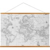 image:imageGolden State Art 36 Inch Wood Magnetic Poster Frame Hanger Black 1 Pack  Wooden Magnet Frame for Photo Canvas Artwork Scroll Print Map Fits 24x36 36x48 12x36 18x36 Posters Wall MountTeak