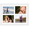 image:imageGolden State Art 85x11 Black Wooden Picture Frame for 25x7 Photos1 Pack  Black Frame with White Mat85x11 Certificate Without Mat  Real Glass  Easel Stand for LandscapePortrait Table DisplayWhiteWhite Mat