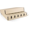image:imageGolden State Art Archival Slide Storage Box Tan 155x115x3  AcidFree Metal Edge Organizer With 6 Inner File Cases Holds Up to 840 Films For Storing Photos and Negatives155 x 115 x 3