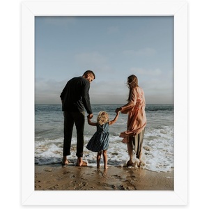 image:imageGolden State Art 11x14 White Picture Frame Wood Frame And Tempered Glass Display for 8x10 Picture with Mat or 11x14 picture without Mat Wall Display 1 Pack  1 Pack 11x14 Photo Frame White Mat Display for 8x10 Picture Horizontal and Vertical Wall Mounting Home DecorWhite