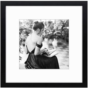 image:imageGolden State Art 12x12 Solid Wood Picture FrameReal GlassMat 8x8White  1 Pack 12x12 Square Photo Frame with Tempered Glass White Mat Display for 8x8 Picture Wall Mounting Home DecorBlack