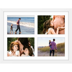 image:imageGolden State Art 85x11 Black Wooden Picture Frame for 25x7 Photos1 Pack  Black Frame with White Mat85x11 Certificate Without Mat  Real Glass  Easel Stand for LandscapePortrait Table DisplayWhiteWhite Mat