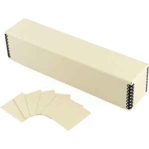 image:imageGolden State Art Archival Slide Storage Box Tan 155x115x3  AcidFree Metal Edge Organizer With 6 Inner File Cases Holds Up to 840 Films For Storing Photos and Negatives25 x 2125 x 11