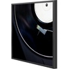 image:imageGolden State Art 125x125 Black Aluminum Album Frame 1 Pack  Brushed Metal Vinyl Record Frame for 12 Album Cover Acrylic FrontBlack