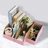 image:imageGolden State Art 12x6x45 Cardboard Storage Bins 30 Pack Corrugated Open Top Bin Box for Shelves Garage Office Warehouse Organization WhitePink