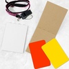 image:imageGolden State Art 35X45 Corrugated Sheet Trading Card Protector 50 Pack  White Cardboard Inserts Sport Baseball Football Card FoldersWhite