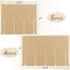 image:imageGolden State Art 4 Sets Glass Divider for Wine Glassware Protect Plate Bottle Ceramic Packing Fit for 16x12x12 Inch Box Excluding BoxGLASS PACKING18x14x12